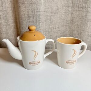 Tim Hortons Limited Edition 2 Cup Teapot and Mug